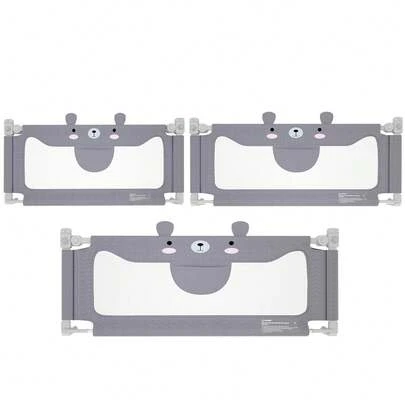 Bed Rail 150/180/200 Cm, Fall Prevention, Height Adjustable, For Vertical Lifting.