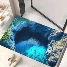 1pc Doormat, Small Rug, Welcome Mat, Bathroom Rug, Floor Mat, Outdoor Doormat, Kitchen Rug, Home Decor, Front Door Mat, Area Small Rug, Outdoor Mat, Home Decor, Area Rug, Garden Rug, Washable Carpet - Multicolor - View 3