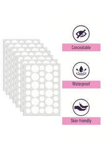 288片透明疤痕遮盖贴，遮瑕贴，透气舒适贴片 - 彩色 - 查看 7