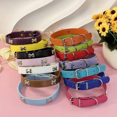 Retractable Dog Leash For Golden Retriever, Small Dog Walking Leash, Wholesale Pet PU Collar