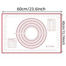 40*60cm Silicone Baking Mat, Breathable Cookie Bread Pad, Oven & Microwave Baking Tool - Multicolor - View 6
