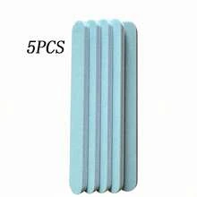 [3-Side & Green White]Nail File Buffers Set, 5/10/20/40PCS 100/180 Grit Nail Art Tools, Long Lasting Manicure/Artificial Nail Files For Beginners Practice - Multicolor - View 9