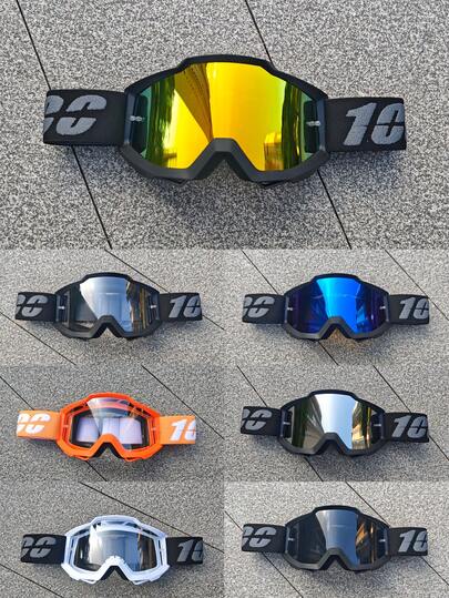 4-Season Cycling Glasses, Motorcycle Riding Sports Accessories High-Definition Sports Goggles, Windproof Dustproof Breathable, Outdoor Fashion Cycling Glasses For Men And Women