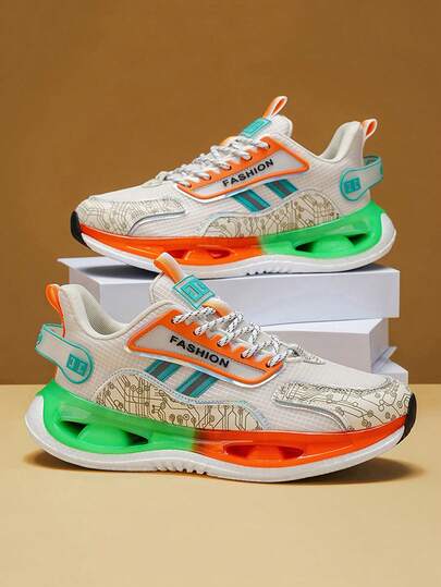 2026 New Fashion Versatile Casual Lightweight Sports Running Shoes For Men, Comfortable For All Seasons