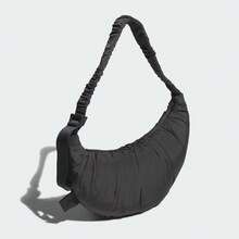 Adidas Women's W MH SH BAG Crossbody Shoulder Bag JZ2143 - Black - View 3