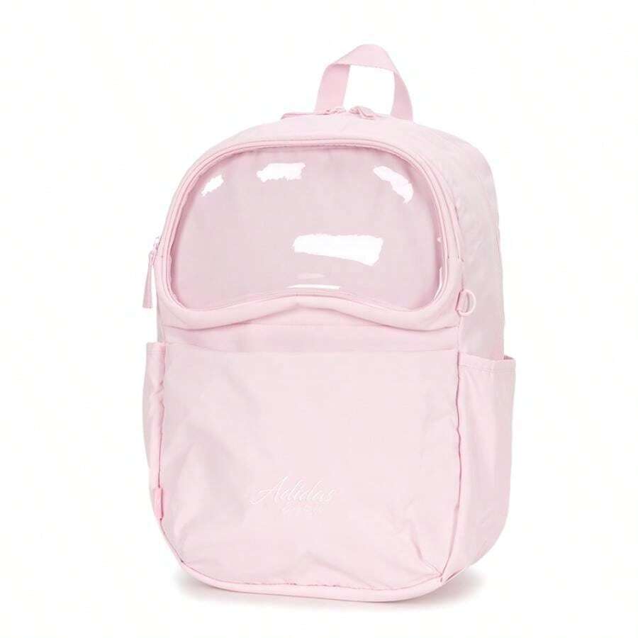 Adidas Women's MH W BACKPACK, Minimalist Design Versatile Carry-On Backpack, Student Bookbag, KR5079 - Clear Powder - View 1