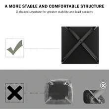 Dining Chairs With Cut-Out Backrest Modern Kitchen Chair Scandinavian Faux Leather Chair With High Back For Living Room Kitchen - As Pic - View 6