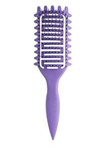 Wet Hair Detangling Brush For Curly Hair – Vented Styling Comb With Flexible Pins & Side Teeth, Shower Shampoo Detangler For Wavy/Thick Hair, Anti-Frizz Hairbrush For Women & Men - Multicolor - View 19
