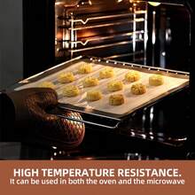 1/2 Piece Silicone Baking Mat, Non-Stick Baking Liner, Oven Liner, Reusable Silicone Baking Mat For Macarons, Pizza, Cookies, Cakes, Breads, Tarts, Easy To Clean, Suitable For Oven Or Microwave, For Home DIY Baking, School Seasons, Home Baking Events, Birthday Parties, Holidays, Baking Accessories, Kitchen Utensils - - - View 4