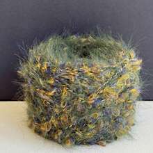 Loop Yarn Handmade DIY Yarn Ball, Soft Skin-Friendly Yarn, Used For Knitting And Crocheting Bags, Scarves, Sweaters, Hats, Handmade Brooches And Other Items, 50g/ Roll. Explain - Multicolor - View 17