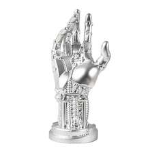 2/1 套装未来主义赛博朋克机械臂雕像，包含 1 个黑色机械手、1 个游戏手柄支架和 1 个耳机支架。完美的桌面装饰，送给游戏玩家和男士的绝佳礼物，适合周年纪念日、感恩节和其他场合，可用作房间装饰、置物架摆件、办公桌配件和游戏装备。 - 彩色 - 查看 16