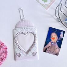 天使笔记本翅膀系列PVC透明卡套，3英寸学生偶像卡套，粘性卡套，菜单盒 - 彩色 - 查看 7