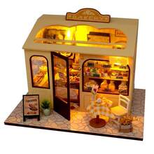 Miniature Brick Bakery Building Kit - Urban Scene To Assemble, Charming Gift - Pupu Bakery - View 5