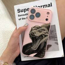 苹果phonecase透底867JPDSCFYTiPhone17圣诞礼物16ProMax新年礼物15ProMax男女朋友IPhone17Pro生日礼物防摔 - 粉色 - チェックする 5