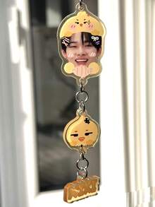 EN/HYPEN Keychain, JAY, NIKI Peripheral Bag Charm, Backpack Pendant, Keychain, Fan Collectible Items, Birthday Gift, Holiday Gift - Multicolor - View 4