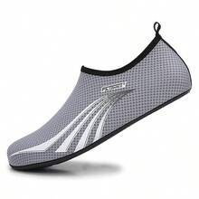 Men's Water Shoes, Diving Shoes,Swimming Shoes, Adult Quick-Drying Water Socks, Barefoot Non-Slip Beach Shoes, Suitable For Beach Swimming,Surfing, Swimming Pools, Lakes,Rivers. - Grey - View 2