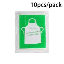 1pc Disposable Children's Painting Apron - Individually Packaged, Plastic Material Suitable For Art Creation, Handicrafts And School Activities - Multicolor - View 9
