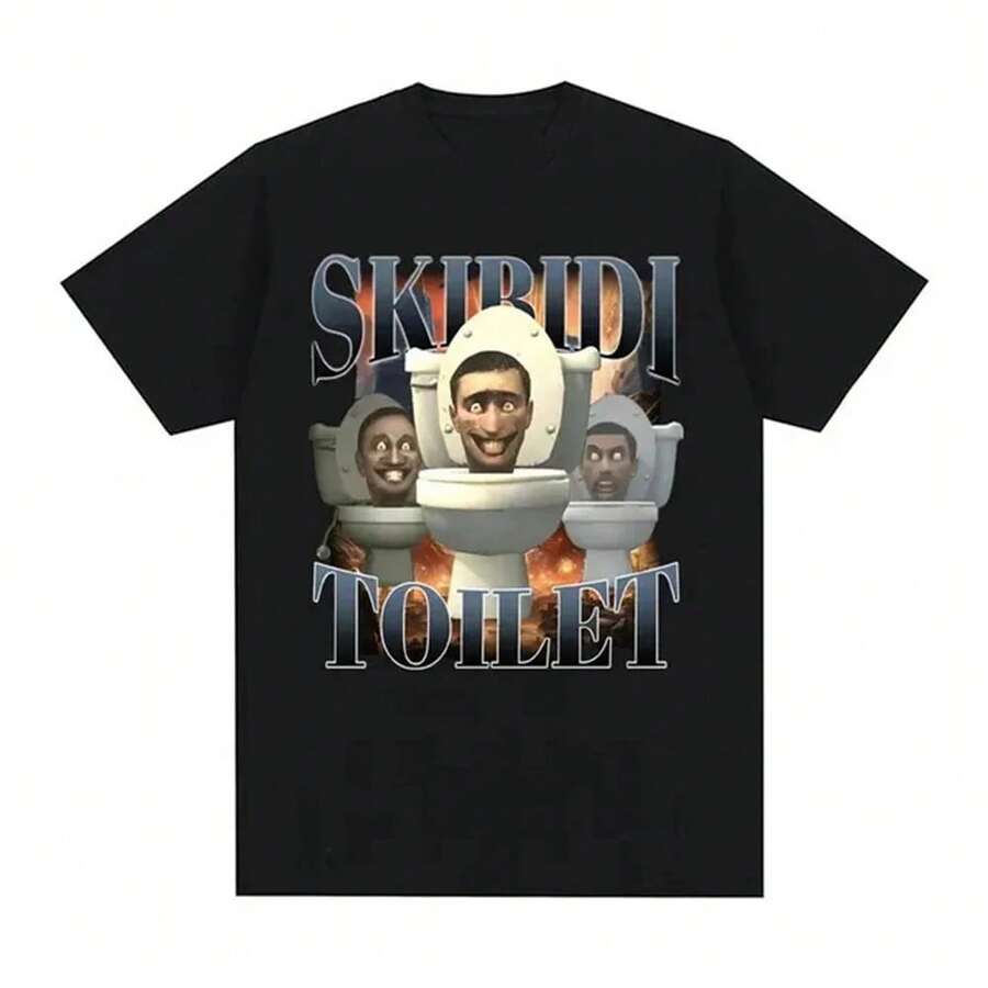 Camiseta para hombres, ropa masculina, camiseta para hombre, nueva en tops y camisetas, camiseta Sigma Ohio Gyatt, meme divertido - Negro - Ver 1
