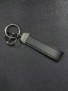 1pc Faux Fur Car Key Chain, Metal Key Ring, Leather Keychain - Creative Personalized Keyring Lanyard, Holiday/Valentine's Day Gift (Ramadan Phone Accessories) - Keychain - View 3