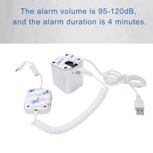 Soporte de Exhibicion Antirrobo Soporte de Exhibicion de Telefono Celular Antirrobo Alarma de  de 95‑120dB Desbloqueo de Control Remoto Infrarrojo de Carga Rapida para Puerto Tipo C - Puerto tipo C - Ver 4