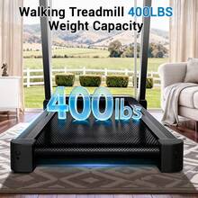 CURSOR FITNESS 4-In-1 Treadmill With 20% Maunal Incline Treadmill, Foldable Home Treadmill With Quiet 3.5 HP Motor, 400LBS Capacity - View 7
