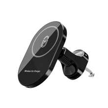 15W Magnetic Wireless Car Charger, Secure Magnetic Attachment, Anti-Drop For Bumpy Roads, Compatible With IPhone 11-17 Series - one-size - View 14