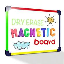 SCRIBBLEDO Colored Frame Magnetic Dry Erase White Board 9 X 12 WHITEBOARDHappy And Playful Games For Children, Essential For Children - White - View 2