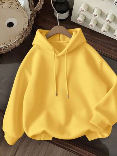 Novo moletom feminino de manga comprida com capuz, estilo casual e descontraído, perfeito para o Dia dos Namorados, férias na praia, uso diário ou para relaxar em casa. (Palavras-chave: primavera, verão, Dia dos Namorados, casamento, sair, elegante, casual, férias)