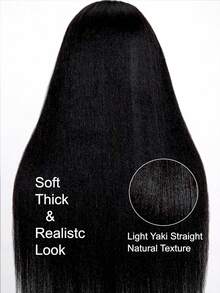 34 Inch Natural Black Curly Straight 13x4 Full Lace Front Wig, Top Grade HD Mixed Human Hair With Curly Baby Hair, 180% Density Pre-Plucked Italian Knots Full Lace Wig, Curly Hairline, 8-36 Inch - Natural & Black - View 8