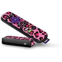 MightySkins Skin Compatible With Roku Express Remote - Ocean Friends | Protective, Durable, And Unique Vinyl Decal Wrap Cover | Easy To Apply, Remove, And Change Styles | Made In The USA - Đen - Xem 1