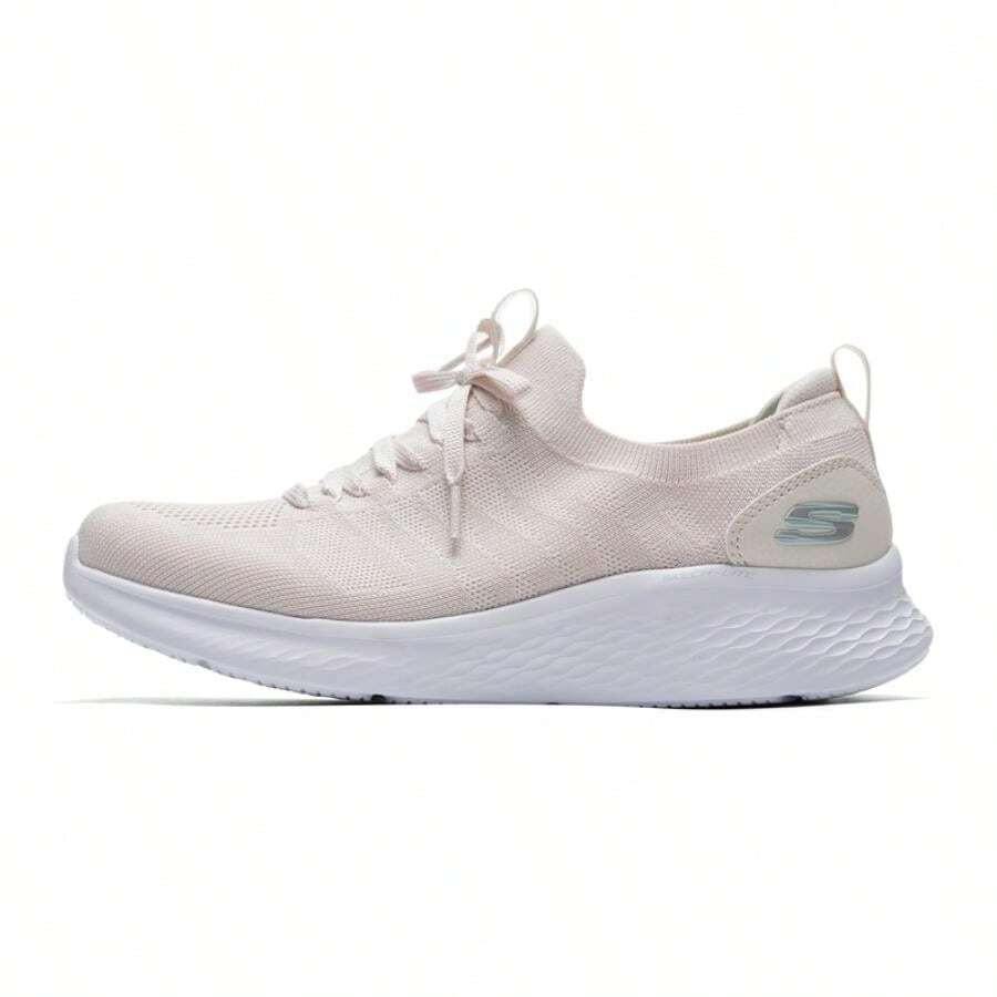 Skechers 女士休闲一脚蹬运动鞋，简约舒适，日常休闲运动鞋 149769-NAT - 自然色 - 查看 1