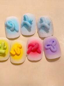 Cute Cartoon Nail Art Molds, Cake, Bread, Dessert, Cup Nail Art Molds, Food Toy Series - Clear - View 6