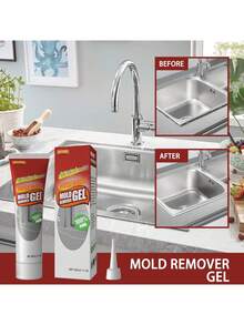 2支装多用途清洁凝胶，冰箱和洗衣机密封圈去污凝胶，适用于厨房、浴室瓷砖、冰箱、洗衣机密封垫、冰箱密封圈、瓷砖缝隙、马桶底部、电动牙刷、洁面刷等。 - 彩色 - 查看 5