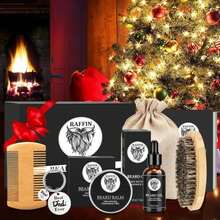 Dad Gifts - Beard Kit &Amp; Keychain, Practical &Amp; Thoughtful Combo, Birthday\/Valentines Day Gifts For Dad, Men'S Self-Care Set &Amp; Constant Keepsake, Stepdad\/Father\/Daddy Gifts From Kids Son Daughter - ColorB - 查看 6