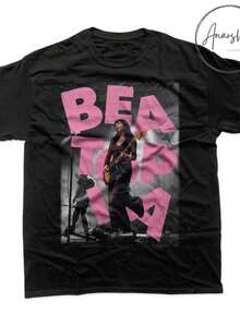 Beabadoobee T-Shirt - Beabadoobee Tee - Beabadoobee Merchandise - Beatopia Album - 黑色 - 查看 1