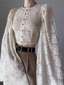 Hanfu Dresses - 杏色 - 查看 3