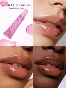 K-Beauty- ETUDE House Glossy Lip Water Tint - Juicy Candy Shine, Non-Sticky Plump Look - #9 Berry Frost - View 4