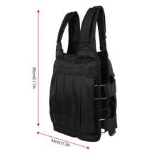 Chaleco de carga para correr - Negro - Ver 4