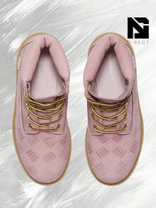 Timberland Premium 6" Waterproof Boots– Lifestyle Sneakers – Shoes For Women - Vintage - Spring & Summer-Classic Color, Warm & Durable, Outdoor To Everyday Casual Wear - Easter Gift –TB0A6BETA5V - Pink/Pink - 查看 3