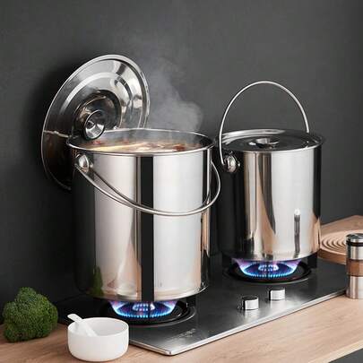 מיכל אחסון ואטימה מנירוסטה אחד - מתאים לאחסון רב תכליתי של שמן, חלב ותה - לשימוש חוזר וקל לניקוי