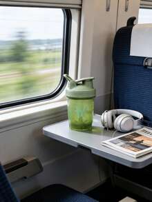 Vaso mezclador de batido de leche, vaso mezclador de proteínas, vaso mezclador de fitness, taza de café, taza portátil, botella deportiva, taza mezcladora, taza para leche de soja y batidos - Agitar antes de beber para facilidad y conveniencia. Taza de leche, taza de jugo, taza de café con hielo, taza de bebida, adecuada tanto para bebidas de verano como de invierno. Ideal para el hogar, los viajes, al aire el fitness, y es un gran regalo para madres, seres queridos, hermanas y amigos. - Multicolor - Ver 5