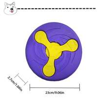 Perro训练圆盘 - 柔软的天然橡胶材质，对狗狗的口腔非常友好 - 呵护牙齿，非常适合抛接游戏。材质柔软，方便携带，适合散步时使用。不适合作为咀嚼玩具。 - 彩色 - 查看 2