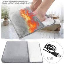 3-In-1 USB Heating Waist Belt, Outdoor Camping Foot Warmer Pad, USB Plug Constant Temperature Foot Warmer, Home Abdominal Waist Heating Pad, Waterless Hand Warmer - Multicolor - View 3