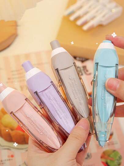 Aesthetic Beauty Correction Tape 1 Pc/2PCS,For Smooth Error Covering,School Exams & Office Documents School Supplies,Back To School