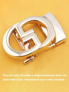 男士合金自动扣皮带 - 轻盈奢华时尚高端商务皮带，47英寸，牛仔皮带。适合派对聚会和办公室通勤，经久耐用 - 是节假日和周年纪念日送给男友和父亲的完美之选。 - 彩色 - 查看 10