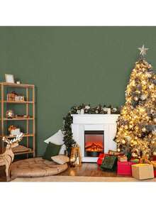 1 Rolle Matcha Grün Instant Peeling und Klebe-Tapete, selbstklebende Tapete, modern, ablösbar, mietfreundlich, Textur, Uni-Farbe, Regal Schrank Vinyl Rolle, wasserfestes Heimdekoration Papier - Grün - Übersicht 6