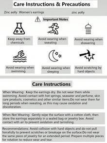 一对精致时尚优雅蝴蝶结水钻流苏镂空心形女士耳环，适合日常休闲度假、情人节、情侣礼物、婚礼派对、新娘、伴娘、新年派对等场合佩戴。 - 金黃色 - 查看 4