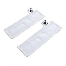 4PCS Steam Cleaner Floor Cleaning Pads Mop Terry Cloth For Karcher SC3 SC4 SC5 - White - View 2