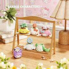 SANRIO 三丽鸥卡通人物花盆系列，可爱桌面摆件，可收藏的美乐蒂和酷洛米迷你多肉植物盆栽，独特家居装饰，可爱办公用品，创意礼品，汽车装饰 | 室内花盆 - 彩色 - 查看 2