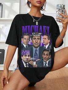 Camiseta vintage de Michael Scott de The Office, ropa divertida para fanáticos de programas de televisión - 1 - Ver 6